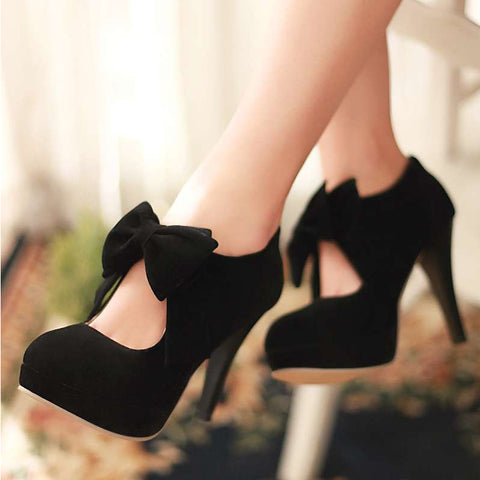MCCKLE Plus Size Female Ankle Strap High Heels Flock Gladiator Shoes Thick Heel Fashion Women Party Wedding Pumps Drop Shipping