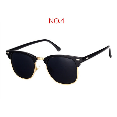 YOOSKE Retro Polarized Sunglasses Women Men Classic Brand Designer Vintage Square Sun Glasses Driving Mirror UV400 Eyeglasses