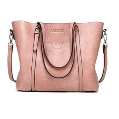ACELURE Women bag Oil wax Women's Leather Handbags Luxury Lady Hand Bags With Purse Pocket Women messenger bag Big Tote Sac Bols